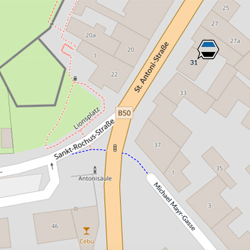 Map Antonistraße 31